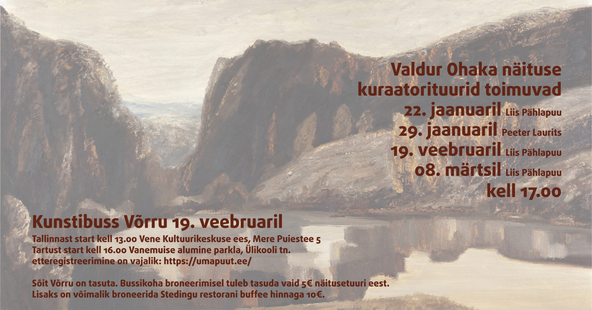 Kuraatorituuride plakat FB